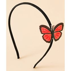 Babyhug Butterfly Applique Hair Band-Pink
