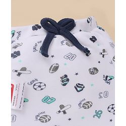 Babyhug 100% Cotton Reusable Potty Training Pull-Up Padded Pants for Babies Size 0 (9 to 12 Months)| Pack of 6| Absorbent & Washable| Toddler Training Underwear