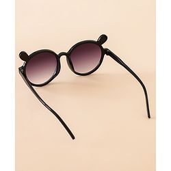 Babyhug Solid Coloured Sunglasses With Applique - Black