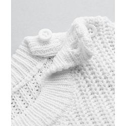 Babyhug Knit Full Sleeves Sweater & Pant Set with Color Block - Green
