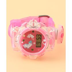 Babyhug Unisex Free Size Digital Watch - Blue