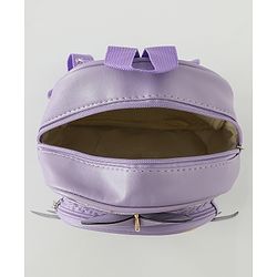 Babyhug Fashion Backpacks With Rainbow Applique - Pink
