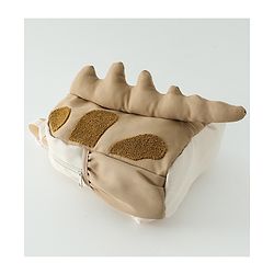 Babyhug Free Size Applique Dragon tailed Backpacks - Brown
