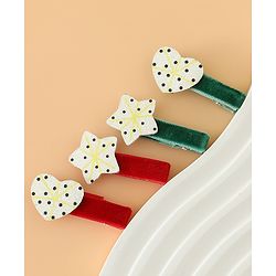 Babyhug Hair Pins And Clips Free Size - Pink