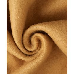Babyhug Fleece Knit Heavy Gauge Hooded Sweat Jacket with Full Sleeves - Mustard