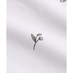 Babyhug 100% Cotton Terry Knit Sweatshirt with Full Sleeves and Floral Print in White