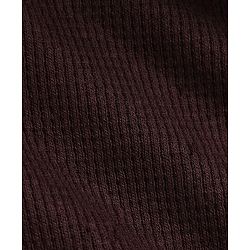 Babyhug Waffle Knit Full Sleeves Bath Robe With Hood in Brown