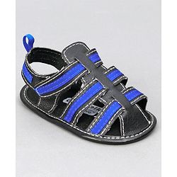 Cute Walk By Babyhug Closed Toe Sandal Style Booties - Blue