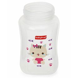 Babyhug Silicone Soft Spout Sipper With Handle Pink - 300 ml