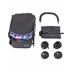 Babyhug Opera Travel System - Black Pink Blue