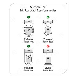 Babyhug Cushioned Baby Potty Seat Cow Print - Purple