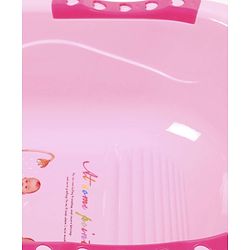 Babyhug Large Baby Bath Tub Cartoon Print - Pink