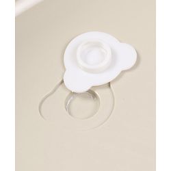 Babyhug Large Bath Tub with Bath Sling Smiley Print - Brown (Print may vary)