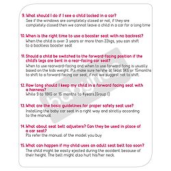 Babyhug Safe Journey Forward Facing Car Seat - Black