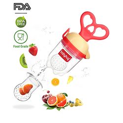 Babyhug Fruit & Food Nibbler - Red