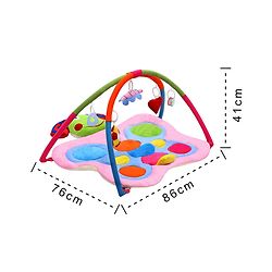 Babyhug Twist N Fold Move N Play Activity Gym Butterfly - Multicolor