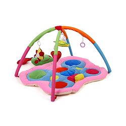 Babyhug Twist N Fold Move N Play Activity Gym Butterfly - Multicolor