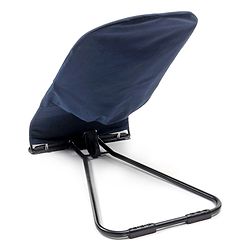Babyhug Light weight Baby Bouncer with Safety Harness - Navy Blue