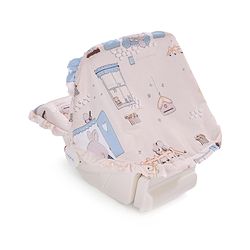Babyhug Spring 5 in 1 Carry Cot Cum Rocker With Mosquito Net - Cream