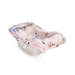 Babyhug Spring 5 in 1 Carry Cot Cum Rocker With Mosquito Net - Cream