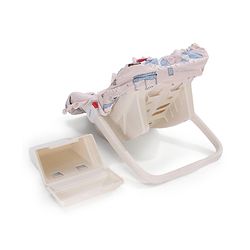 Babyhug Spring 5 in 1 Carry Cot Cum Rocker With Mosquito Net - Cream
