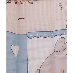 Babyhug Spring 5 in 1 Carry Cot Cum Rocker With Mosquito Net - Cream