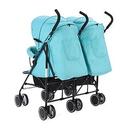 Babyhug Deuce Twin Stroller - Green