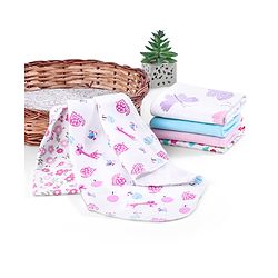 Babyhug 100% Cotton Wash Cloth Pack of 6 - Multicolor