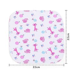 Babyhug 100% Cotton Wash Cloth Pack of 6 - Multicolor