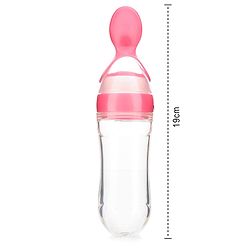 Babyhug Squeezy Silicone Food Feeder- Pink