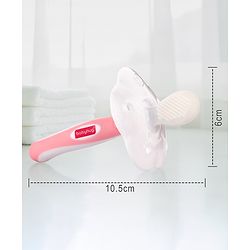 Babyhug 3 Stage Oral Care Set Cum Training Toothbrush - Pink