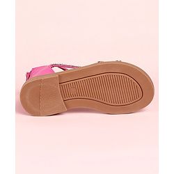 Cute Walk by Babyhug Gladiator Sandals - Pink
