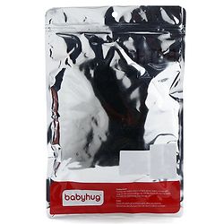 Babyhug Monkey Shape Bath Glove With Attached Loofah - Purple
