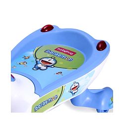 Babyhug Doremon Gyro Swing Car - Red Blue