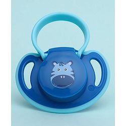 Babyhug Silicone Pacifier With Sterilizer Case Pack of 2 - Blue