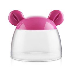 Babyhug Anti Colic Feeding Bottle Bear Shape Pink - 250 ml