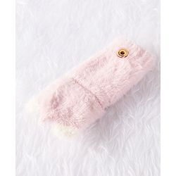 Babyhug Woolen Hand Gloves - Pink