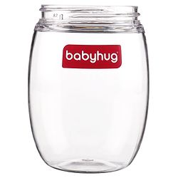 Babyhug Round Straw Sipper with Carrying Strap Green - 410 ml