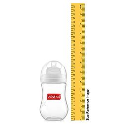 Babyhug Wide Neck Feeding Bottle White - 250 ml