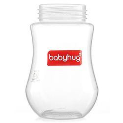 Babyhug Wide Neck Feeding Bottle White - 250 ml