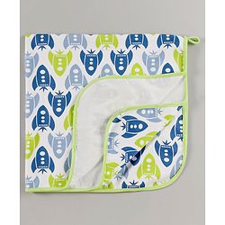Babyhug Cotton Diaper Changing Mat And Bed Protector (Colour & Print May Vary)