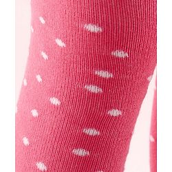 Cutewalk by Babyhug Anti Bacterial Tights Cat Design - Pink