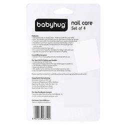 Babyhug Nail Care Set - Pack of 4