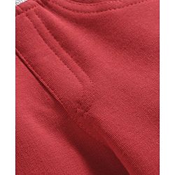 Babyhug Ankle Length Leggings Bow Applique - Maroon