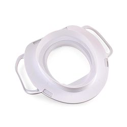 Babyhug Soft Potty Seat With Animal Print - White