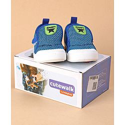 Cute Walk by Babyhug Slip On Style Casual Shoes - Blue