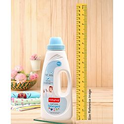 Babyhug Plant-Based Liquid Laundry Detergent for Babies Natural & Gentle Fabric Cleaner 550 ml | Anti Bacterial | Hypoallergenic | Fragrance Free
