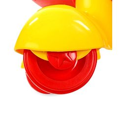 Babyhug Froggy Gyro Swing Car With Easy Steering Wheel - Red