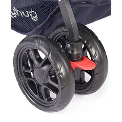 Babyhug Cocoon Stroller With Mosquito Net & Reversible Handle - Blue