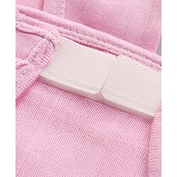 Babyhug Muslin Cotton Reusable Cloth Nappies With Velcro Large Set Of 5 - Pink